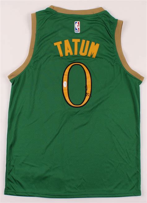 Jayson Tatum Signed Celtics Jersey (JSA Hologram) | Pristine Auction