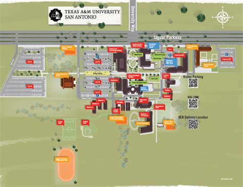 Tamu Campus Map Printable