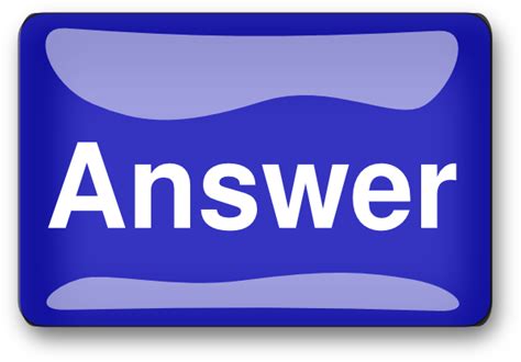 Answer Button Clip Art at Clker.com - vector clip art online, royalty free & public domain