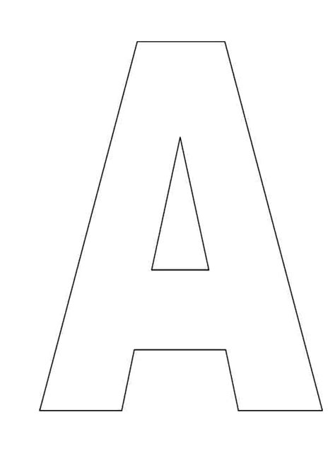 Alphabet Letter Templates To Print Valid Letter Patterns Cut Out New ...