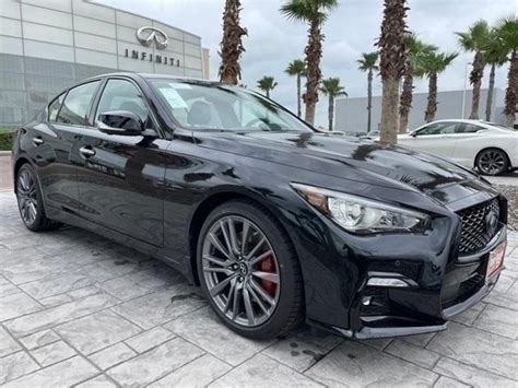 New 2023 INFINITI Q50 RED SPORT 400 RWD SEDAN in Edinburg #I23244 | Bert Ogden INFINITI