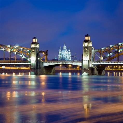 Bolsheokhtinsky Bridge, Saint Petersburg | Bridge, Tower bridge, Petersburg