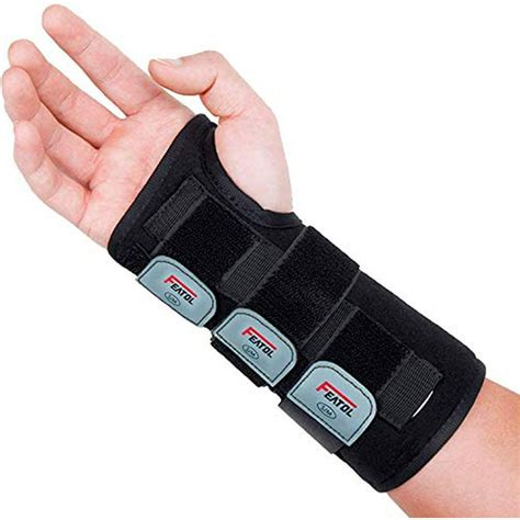 Wrist Brace for Carpal Tunnel, Adjustable Wrist Support Brace with Splints Right Hand, Small ...