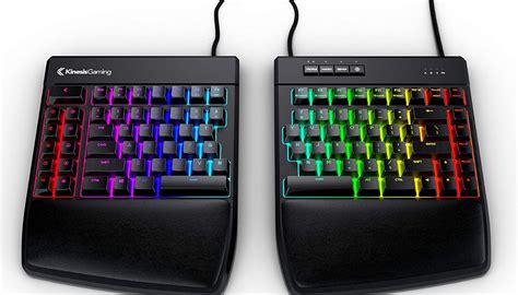 RGB Split Mechanical Keyboard - Gifts For Men