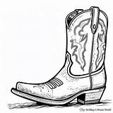 Boots Coloring Pages sketch template