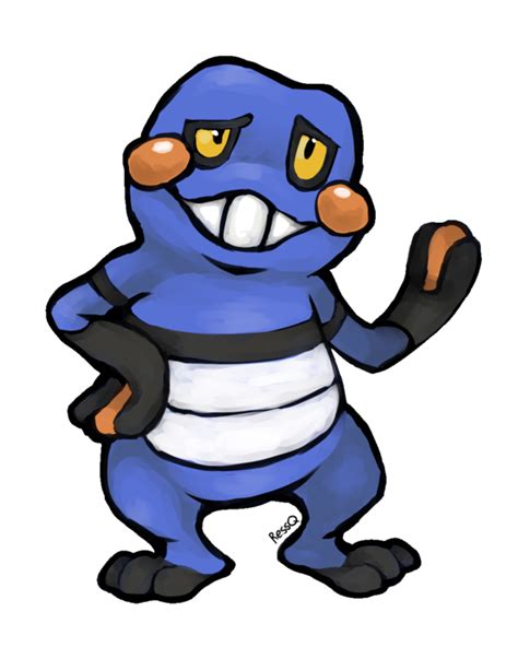 Croagunk by RessQ on DeviantArt