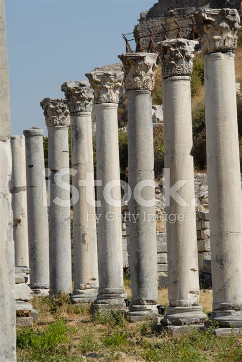 Ruins At Ephesus Stock Photo | Royalty-Free | FreeImages