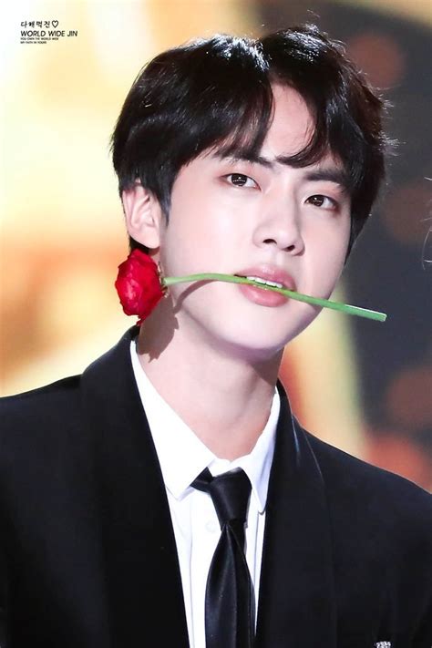 BTS's Worldwide Handsome Jin Gifts TXT With His Stamp Of Approval - Koreaboo