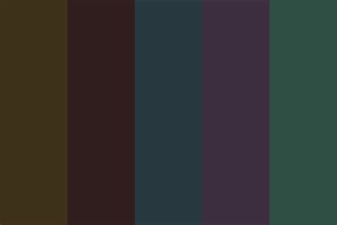 Dark Colours Color Palette