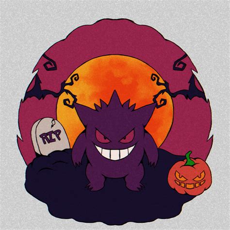 Gengar Halloween by Techsketch100 on DeviantArt