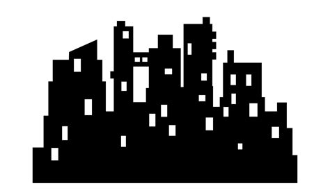 Silhouette of City Cityscape Skyline Graphic by AlexZel · Creative Fabrica