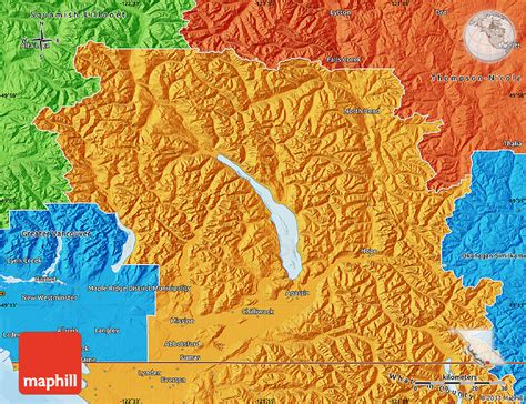 Political Map of Fraser Valley