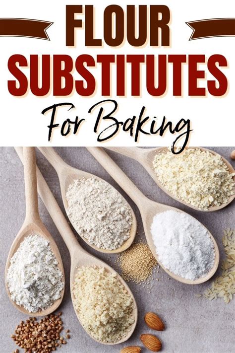 15 Flour Substitutes for Baking (Best Replacements) - Insanely Good