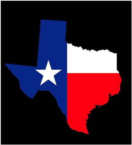 Texas State Flag Decal – House Of Grafix