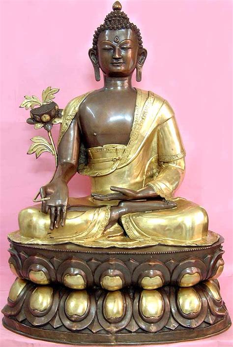 Tibetan Buddhist God Medicine Buddha (Large Statue)