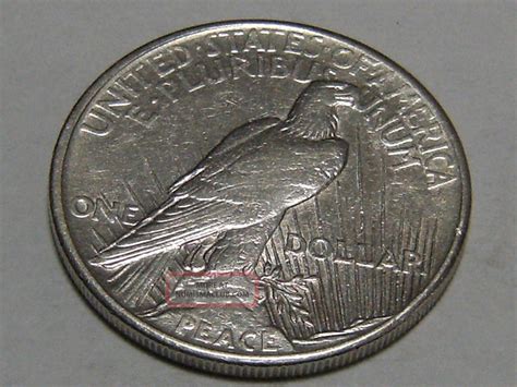 1921 Silver Peace Dollar 5220a