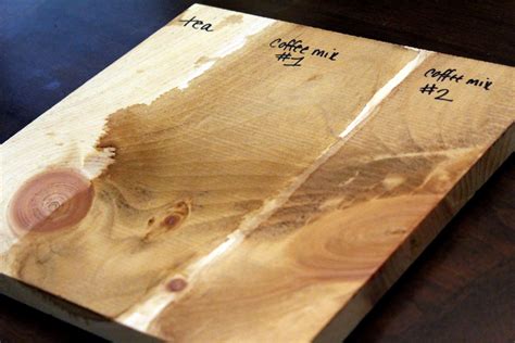 Making Wood Stain from Coffee and Chocolate that's Chemical-Free