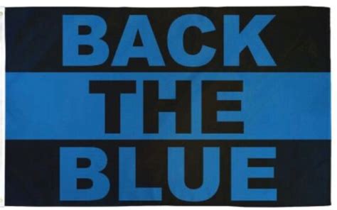 Back the Blue Flag - Etsy