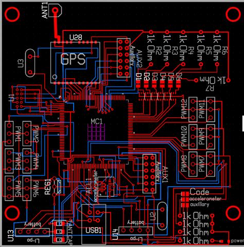 microcontroller - A PCB for a Drone - Electrical Engineering Stack Exchange