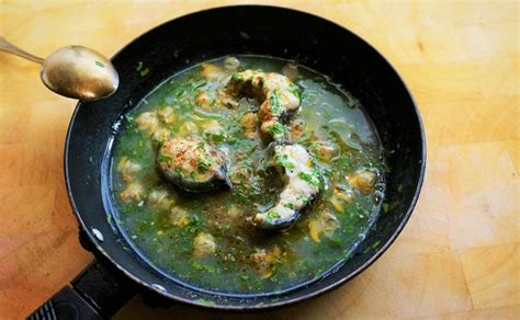 Stewed Eels with Parsley Sauce | Eel Recipes | TheoCooks