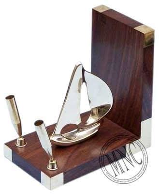 Sailing boat Pen Holder by Marico Nautical Collection, sailing boat pen holder | ID - 175228