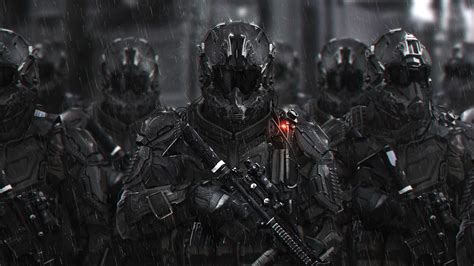 Sci-Fi, Soldier, 4K, 3840x2160, #4 Wallpaper PC Desktop