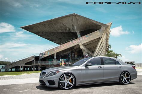 Mercedes Benz S63 AMG Matte Grey on CW5 Matte Black Machin… | Flickr