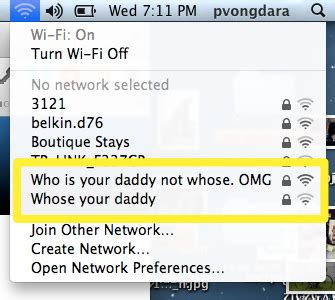 35 Unusual WiFi Names You Don't Often See - Hongkiat