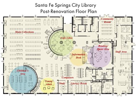 Pin by Nada Ashraf on Livingroom layout | Library floor plan, Library ...