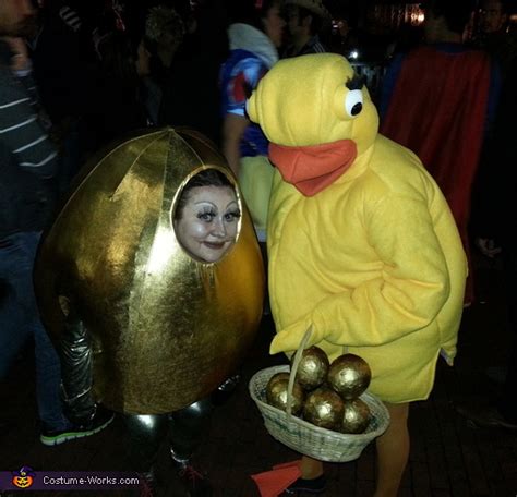 Humpty Alexander Dumpty Golden Egg Costume - Photo 3/5