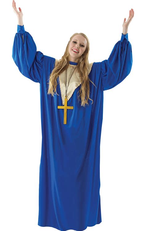 Womens Gospel Choir Singer Costume