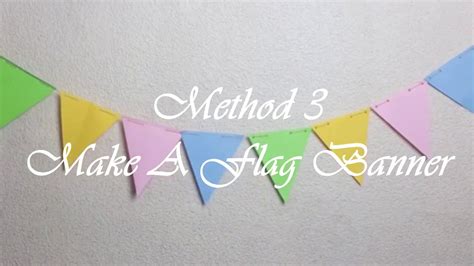 COOL! Make A Flag Banner DIY Easy - DIY Kids | DIYCraftivi - YouTube