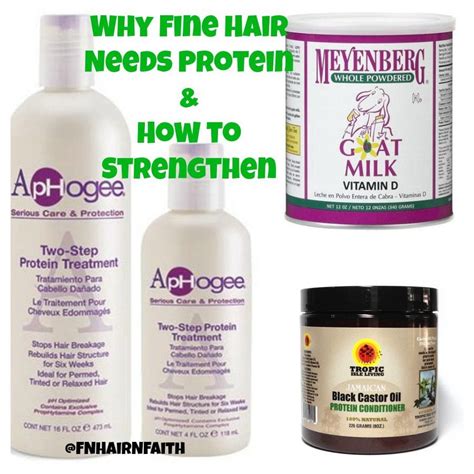 Why Fine Hair Needs Protein & How to Strengthen It : FINE NATURAL HAIR & FAITH: Growth, Styling ...