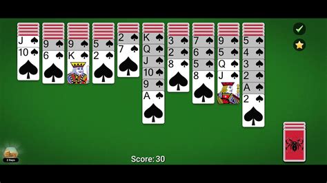 Spider Solitaire (by MobilityWare) - classic solitaire card game for Android and iOS - gameplay ...