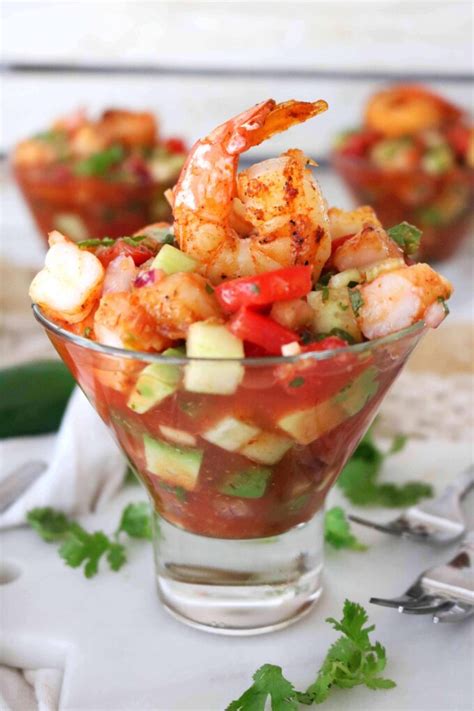 The Best Mexican Shrimp Cocktail Recipe - The Anthony Kitchen