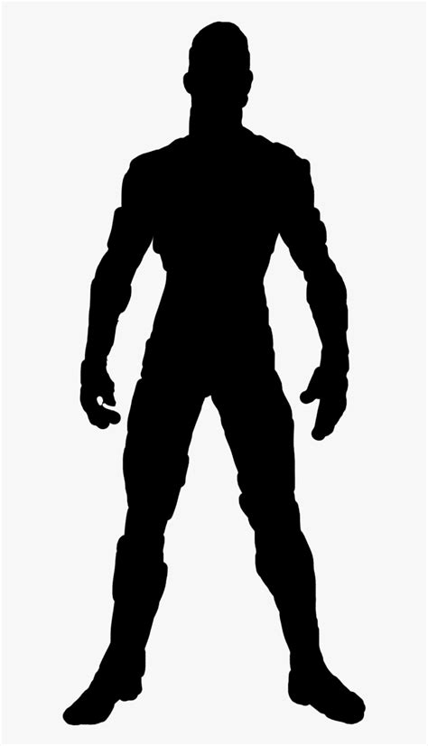 Transparent Personality Silhouette - Naked Man Silhouette Png, Png ...