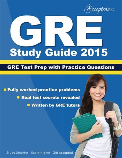 GRE Study Guide 2015: GRE Test Prep with Practice Questions by Gre Study Guide 2015 Team ...