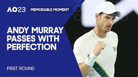 Andy Murray Passes with Perfection | Australian Open 2023 - YouTube