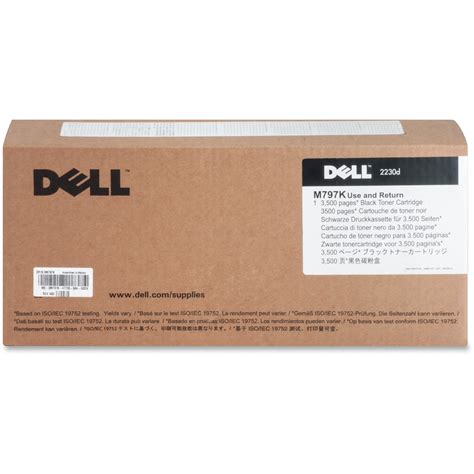 Dell, DLLM797K, 2230d Laser Printers Toner Cartridge, 1 / Each ...