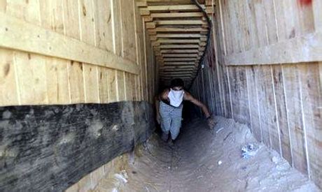 Egypt floods 'vital' Gaza tunnels: Officials - Region - World - Ahram ...