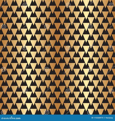 Art Deco Triangle Pattern Vector Illustration | CartoonDealer.com #35323026