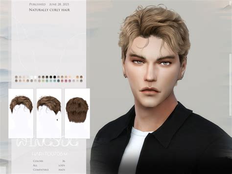 Sims 4 Cc Curly Hair Male Alpha - Infoupdate.org