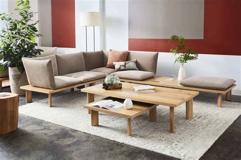 Modern Wooden Sofa Set Designs For Living Room ~ Modern Wood Sofa Set Designs Images | Bodhiwasuen