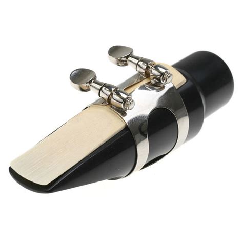 Tenor Saxophone Mouthpiece with Plastic Cap Ligature Bamboo Reed 3mm