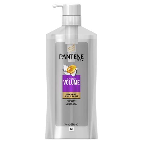 Pantene Pro-V Sheer Volume Shampoo, 25 fl oz - Walmart.com