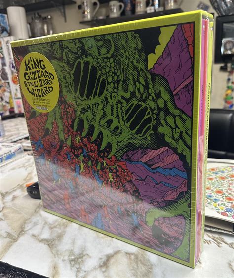 King Gizz live at Red Rocks 12LP boxset arrived today and looks amazing ...