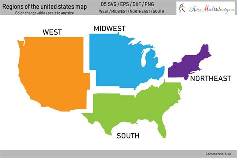 Us Map Png