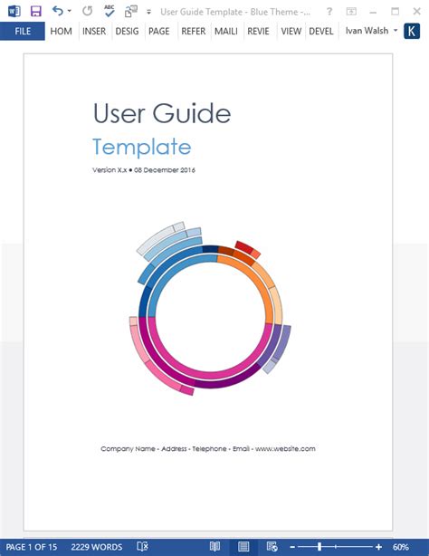 User Guide Templates, Forms, and Checklists - Technical Writing Tips