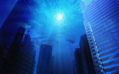 Underwater City Wallpapers - Top Free Underwater City Backgrounds ...