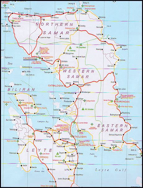 Western Samar Map